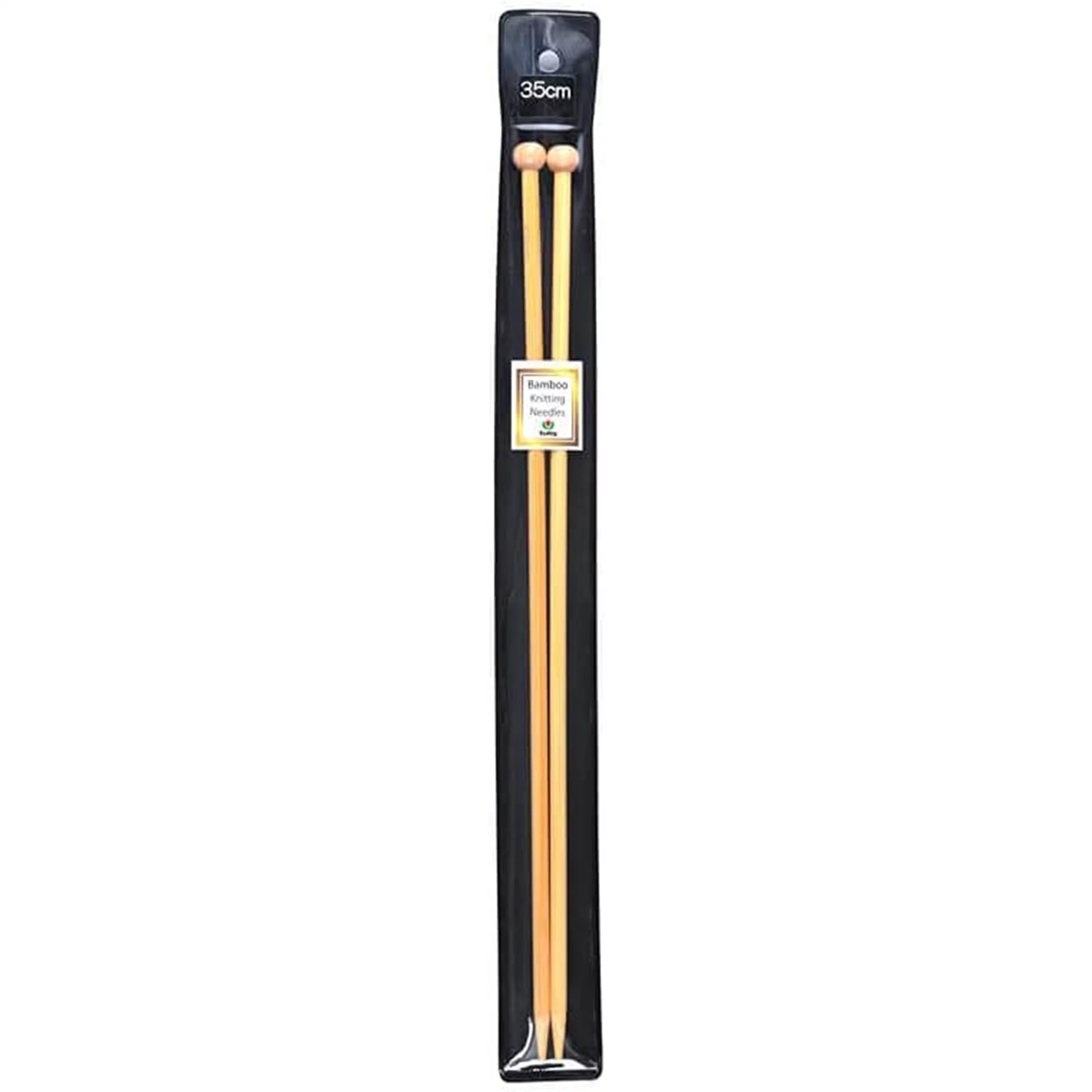 Bamboo Knitting Needles 35cm