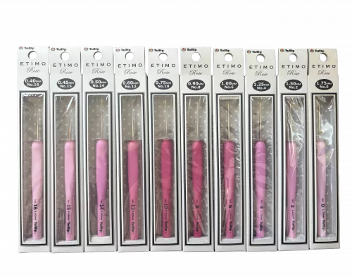 Tulip Etimo Rose Ergonomic Lace Crochet Hook