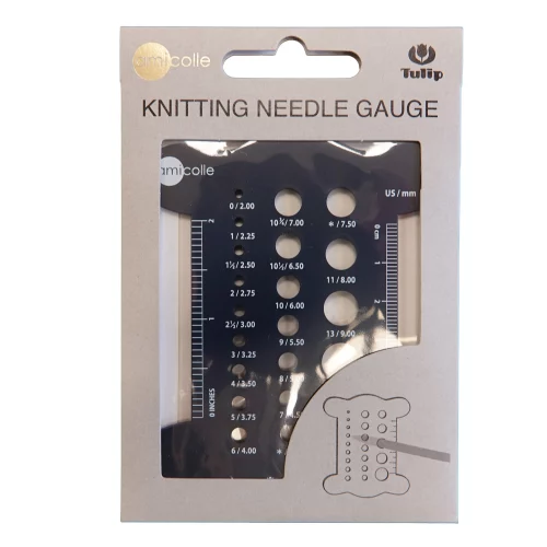 Tulip Knitting Needle Gauge (Various Colours) - Navy