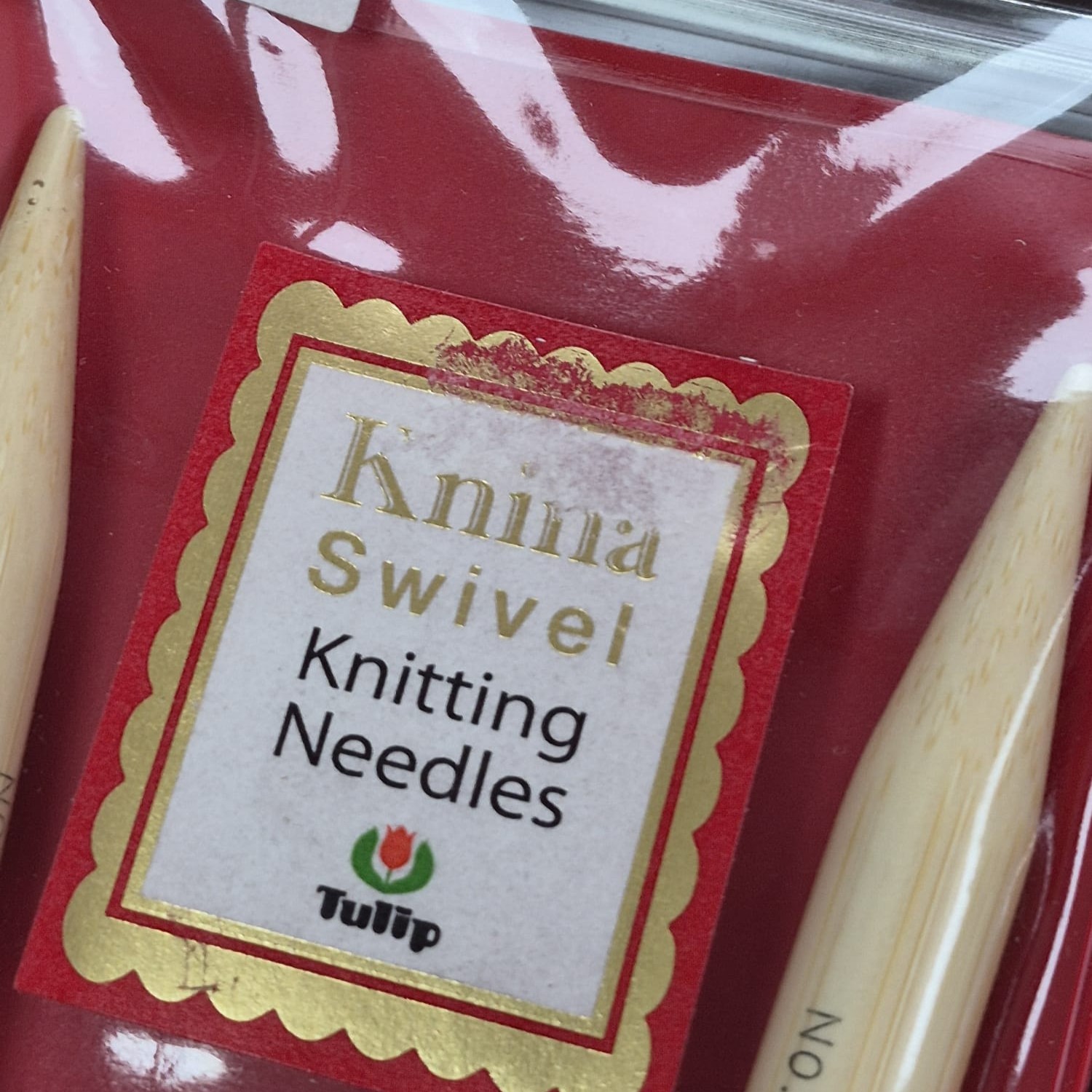 Slightly Damaged Tulip Circular Knitting Needles (80cm- 9 and 12mm) - Image 2