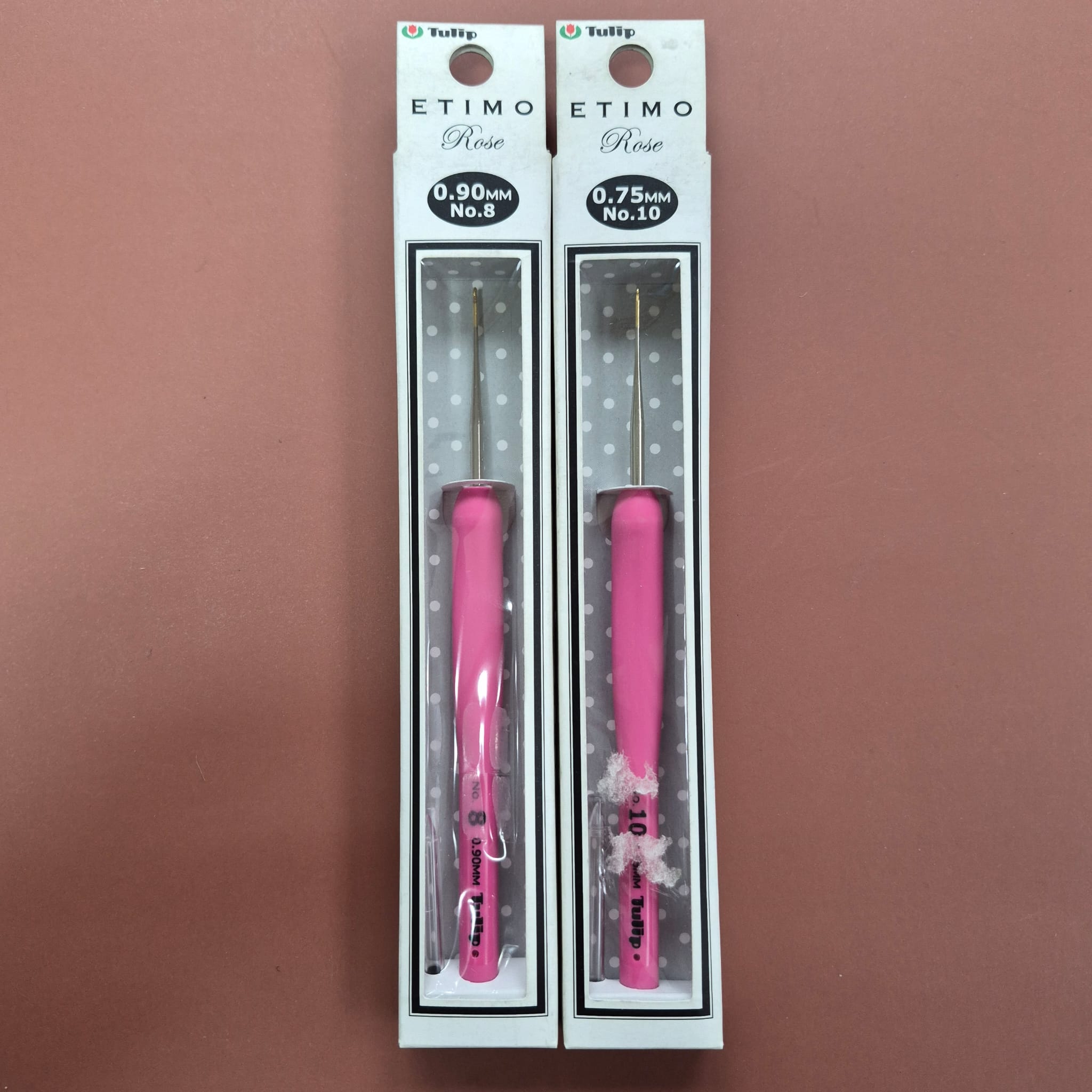 Slightly Damaged Tulip Etimo Rose Lace Ergonomic Crochet Hook - Image 1