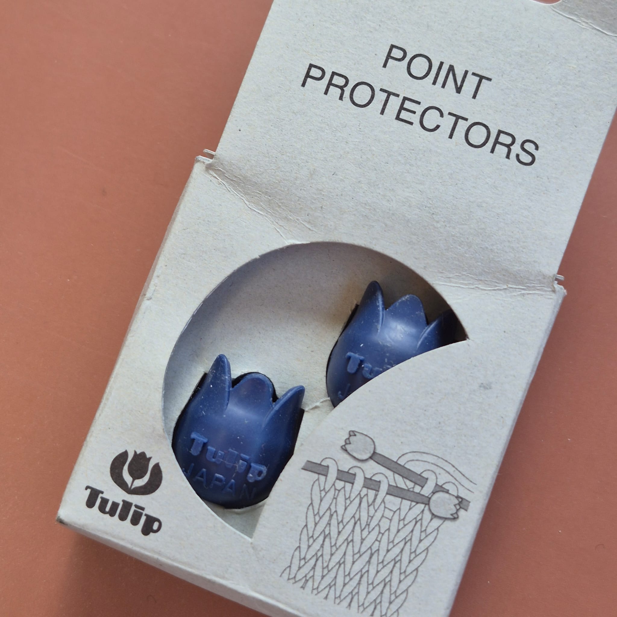 Slightly Damaged Tulip Shaped Needle Protectors 2 Pack (Navy) - Image 2
