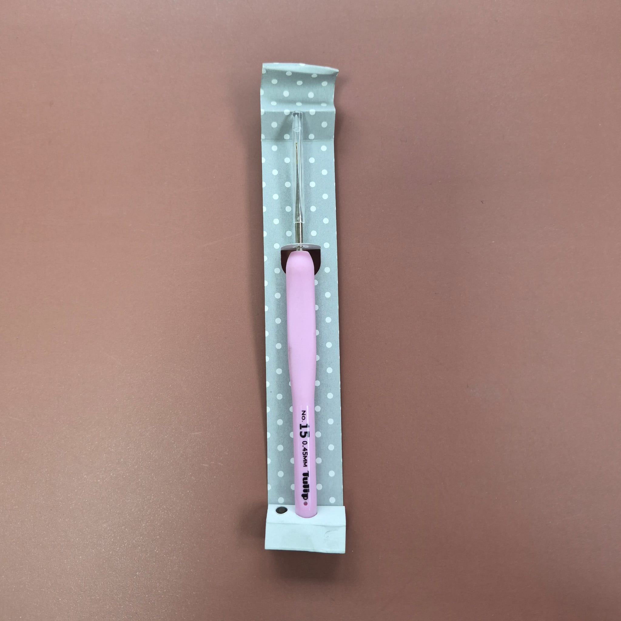 Slightly Damaged Tulip Etimo Rose Lace Ergonomic Crochet Hook (0.45mm) - Image 1